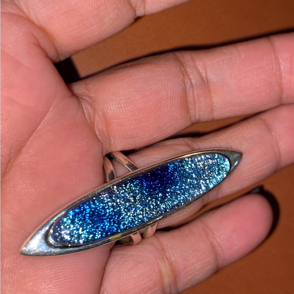 Artisan Sterling Silver Adjustable Ring - image 2